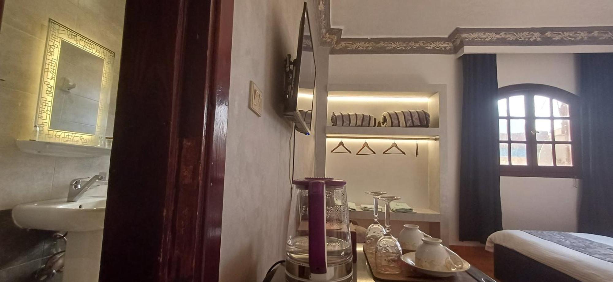 Pyramids Kingdom Hotell Kafret el-Gabal Exteriör bild