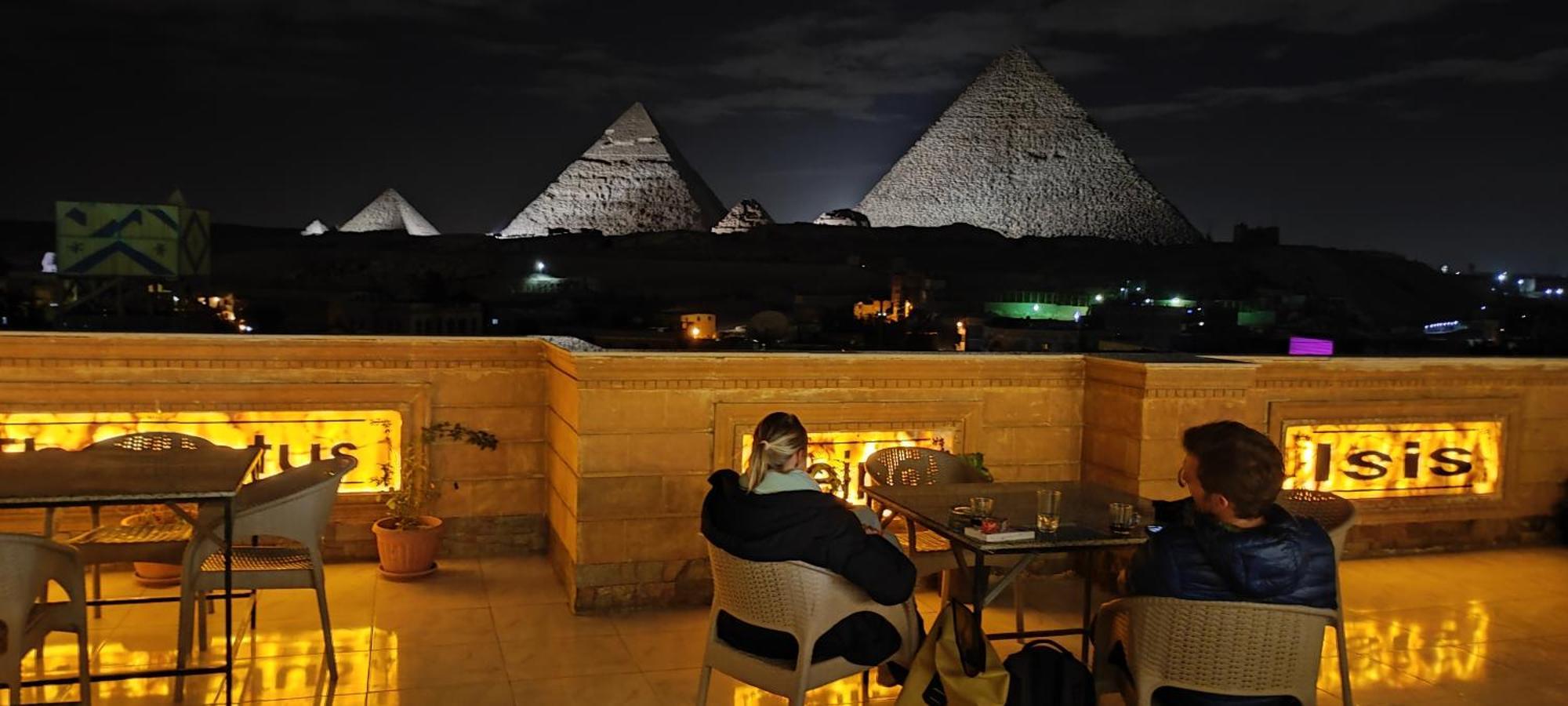 Pyramids Kingdom Hotell Kafret el-Gabal Exteriör bild